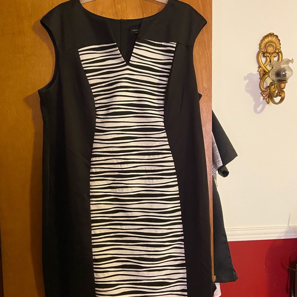 Black and white dress